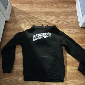 Black Mock Neck Long Sleeve Sweatshirt